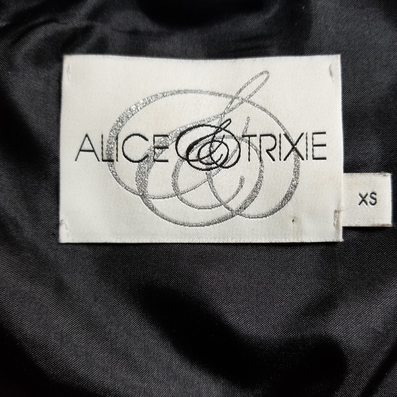 Alice & Trixie Black Silk Dress - Picture 4 of 4